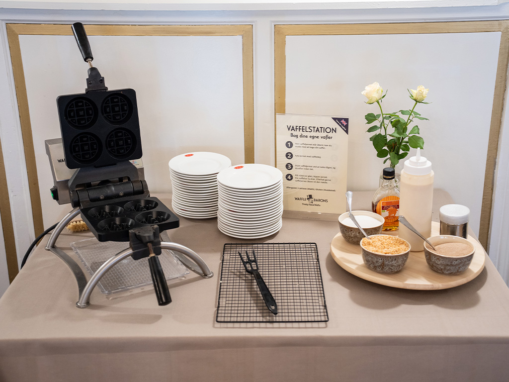 Vaffelstation morgenbuffet